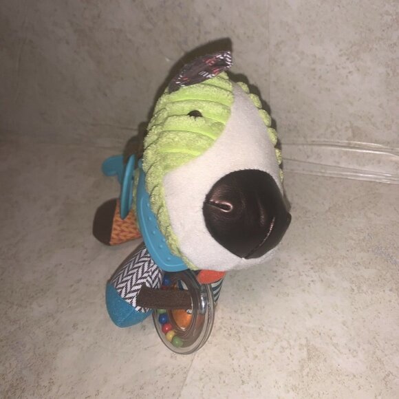 Skip Hop Bandana Buddies Activity Puppy Dog Infant Baby Toy Teether - Picture 5 of 7